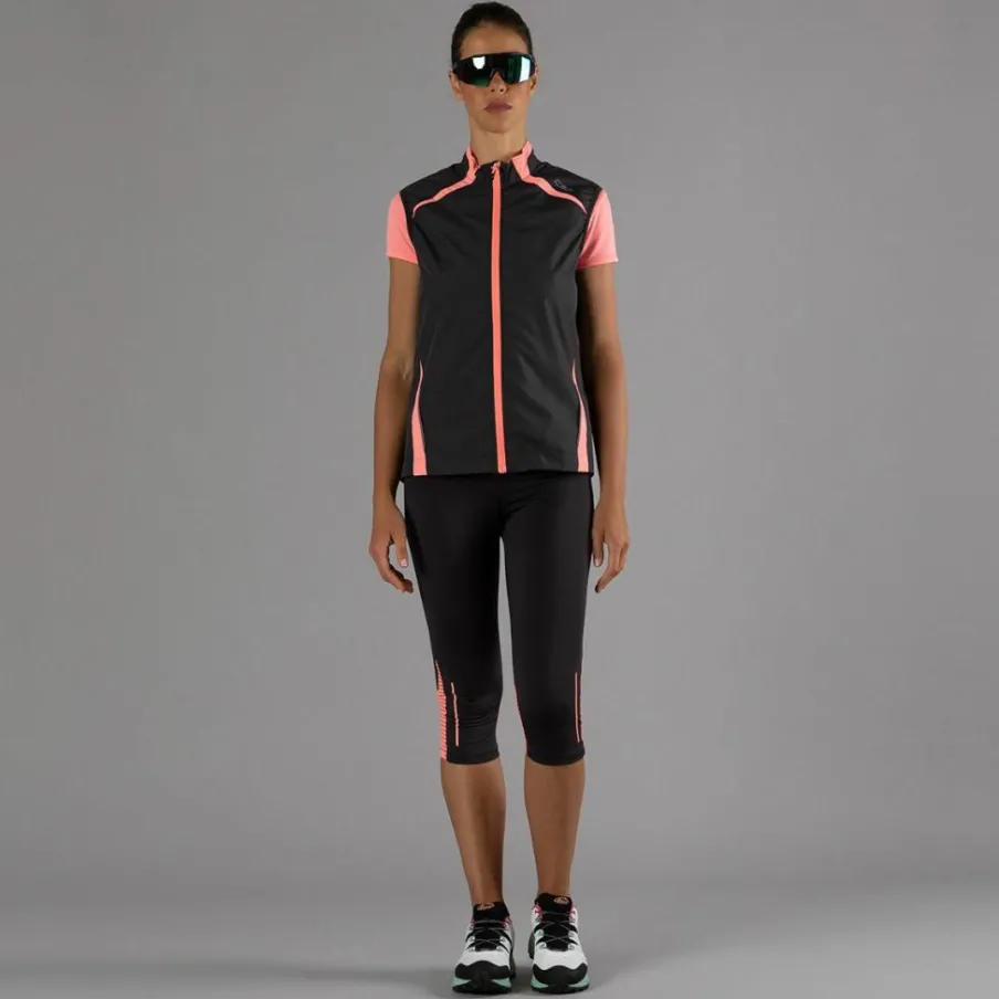 Donna CMP Pantaloni Running E Ciclismo|Pantaloni Trekking^Pantalone 3/4 da donna in poliestere 4-way stretch.