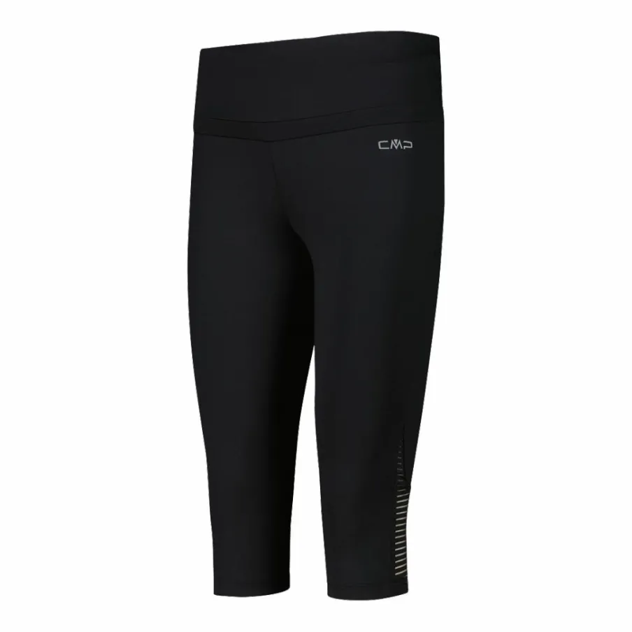 Donna CMP Pantaloni Running E Ciclismo|Pantaloni Trekking^Pantalone 3/4 da donna in poliestere 4-way stretch.