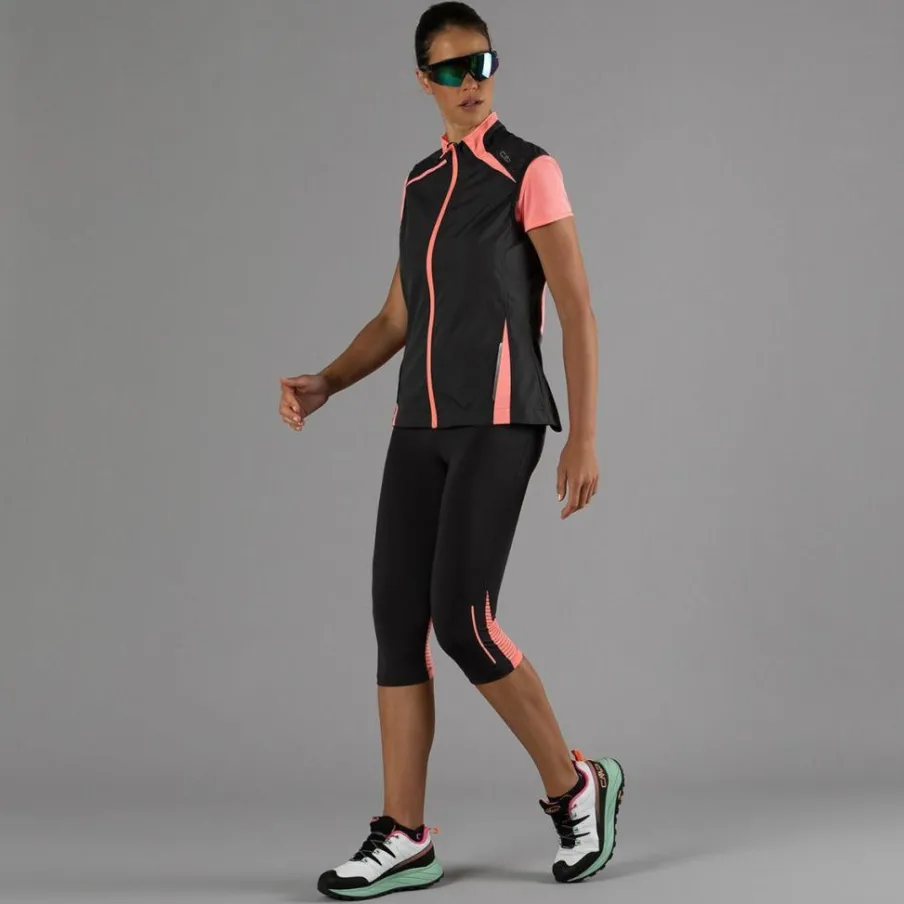 Donna CMP Pantaloni Running E Ciclismo|Pantaloni Trekking^Pantalone 3/4 da donna in poliestere 4-way stretch.