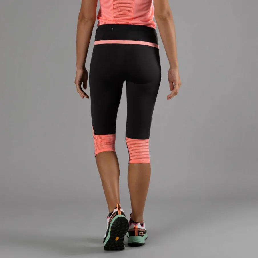 Donna CMP Pantaloni Running E Ciclismo|Pantaloni Trekking^Pantalone 3/4 da donna in poliestere 4-way stretch.