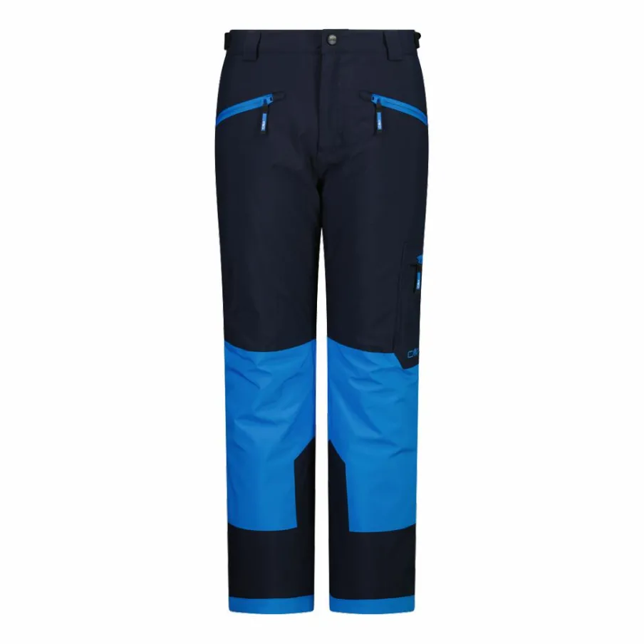 Bambino CMP Giacche E Pantaloni Sci|Giacche E Pantaloni Da Sci^Pantalone da sci da bambini color block in twill