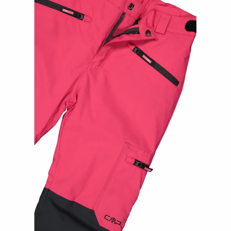 Bambino CMP Giacche E Pantaloni Sci|Giacche E Pantaloni Da Sci^Pantalone da sci da bambini color block in twill