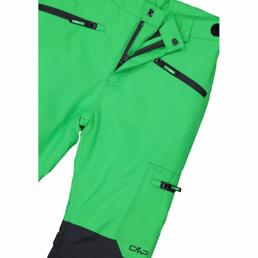 Bambino CMP Giacche E Pantaloni Sci|Giacche E Pantaloni Da Sci^Pantalone da sci da bambini color block in twill