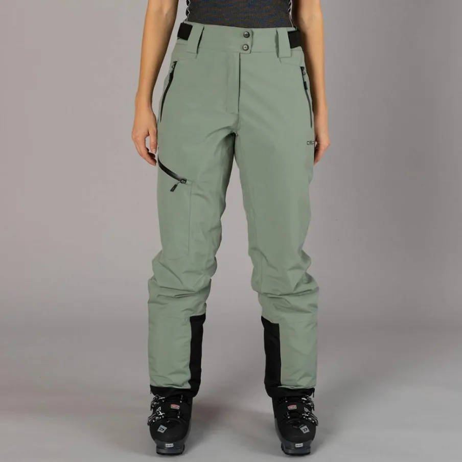 Donna CMP Pantaloni Sci^Pantalone da sci e snowboard da donna in mechanical stretch loose fit