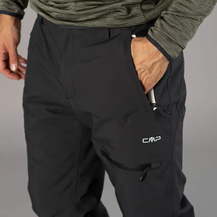 Uomo CMP Pantaloni Sci^Pantalone da sci e snowboard da uomo in mechanical stretch loose fit