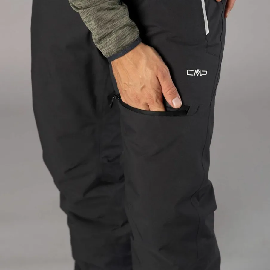 Uomo CMP Pantaloni Sci^Pantalone da sci e snowboard da uomo in mechanical stretch loose fit
