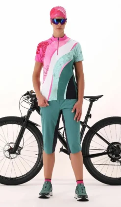 Donna CMP Pantaloni Running E Ciclismo^Pantalone free bike da donna con mesh interna removibile e fondello