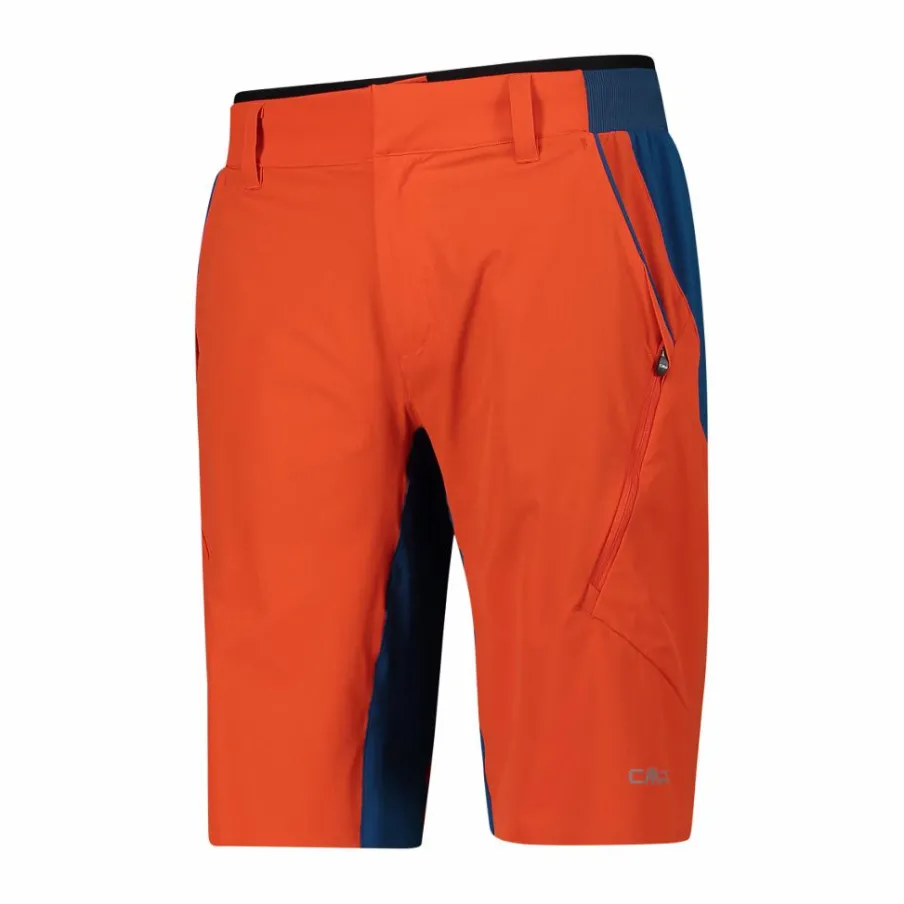 Uomo CMP Pantaloni Running E Ciclismo^Pantalone free bike da uomo con mesh interna removibile e fondello