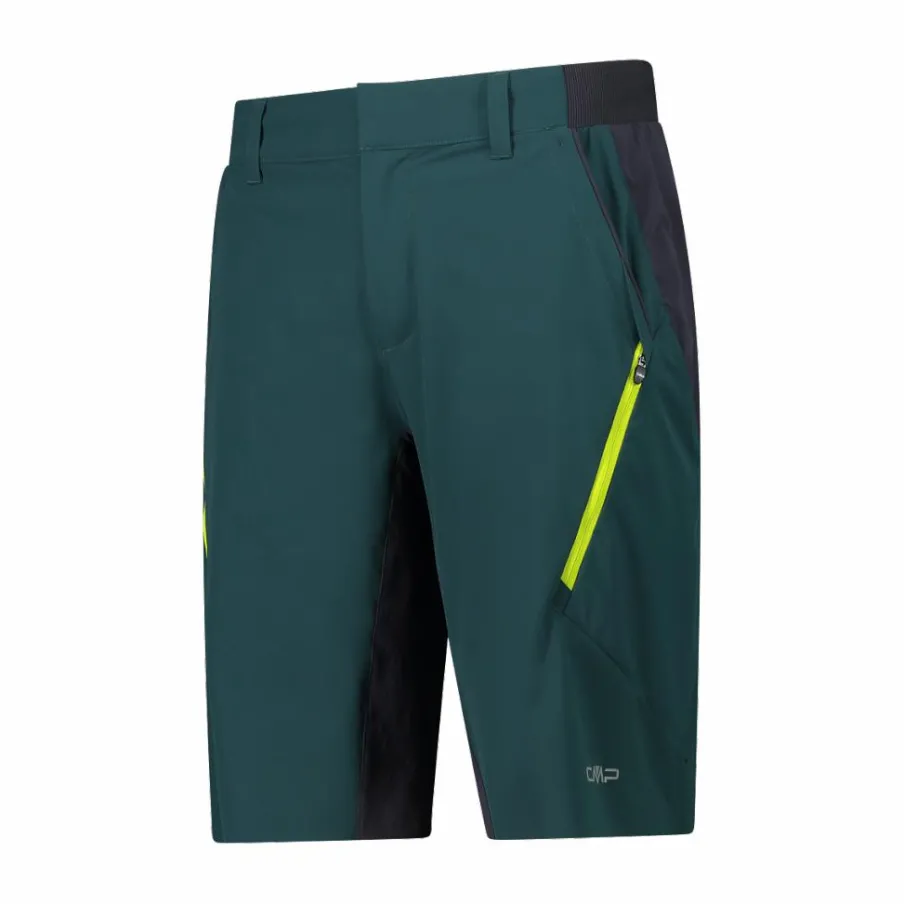Uomo CMP Pantaloni Running E Ciclismo^Pantalone free bike da uomo con mesh interna removibile e fondello
