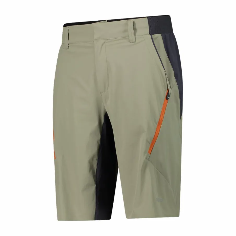 Uomo CMP Pantaloni Running E Ciclismo^Pantalone free bike da uomo con mesh interna removibile e fondello