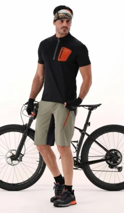 Uomo CMP Pantaloni Running E Ciclismo^Pantalone free bike da uomo con mesh interna removibile e fondello