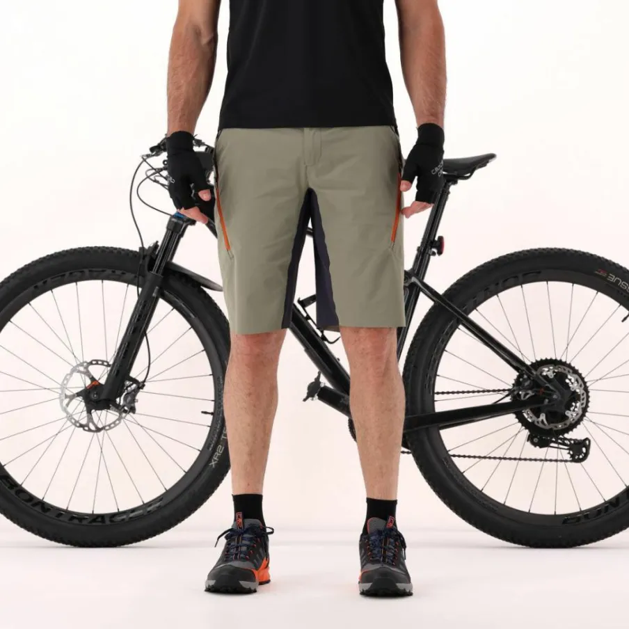 Uomo CMP Pantaloni Running E Ciclismo^Pantalone free bike da uomo con mesh interna removibile e fondello