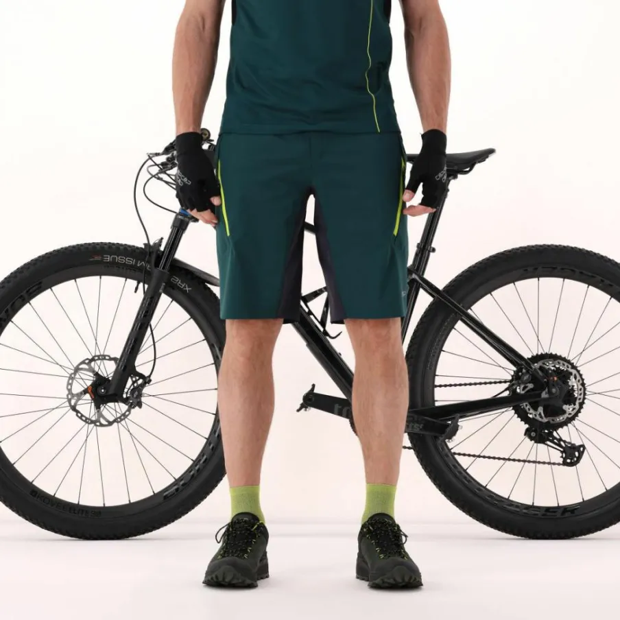 Uomo CMP Pantaloni Running E Ciclismo^Pantalone free bike da uomo con mesh interna removibile e fondello