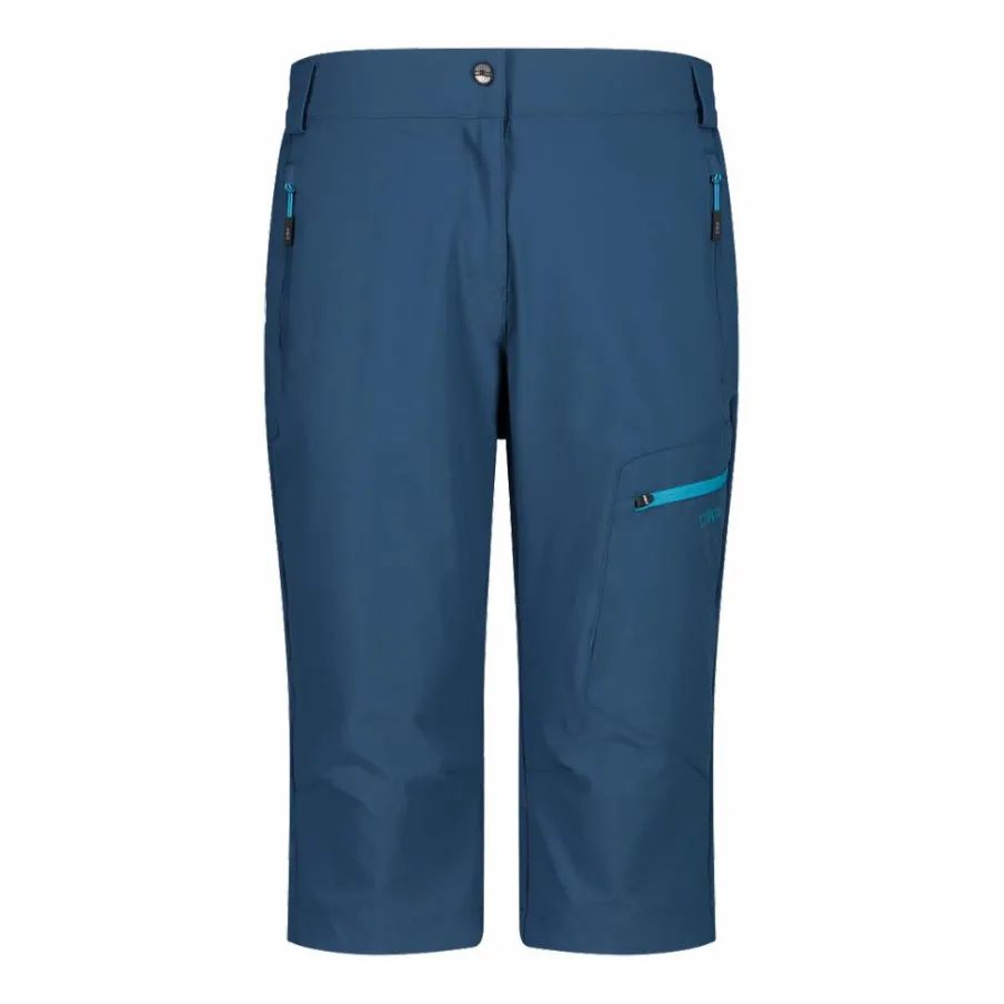 Donna CMP Pantaloncini|Pantaloni Trekking^Pantalone modello capri in stretch nylon da donna