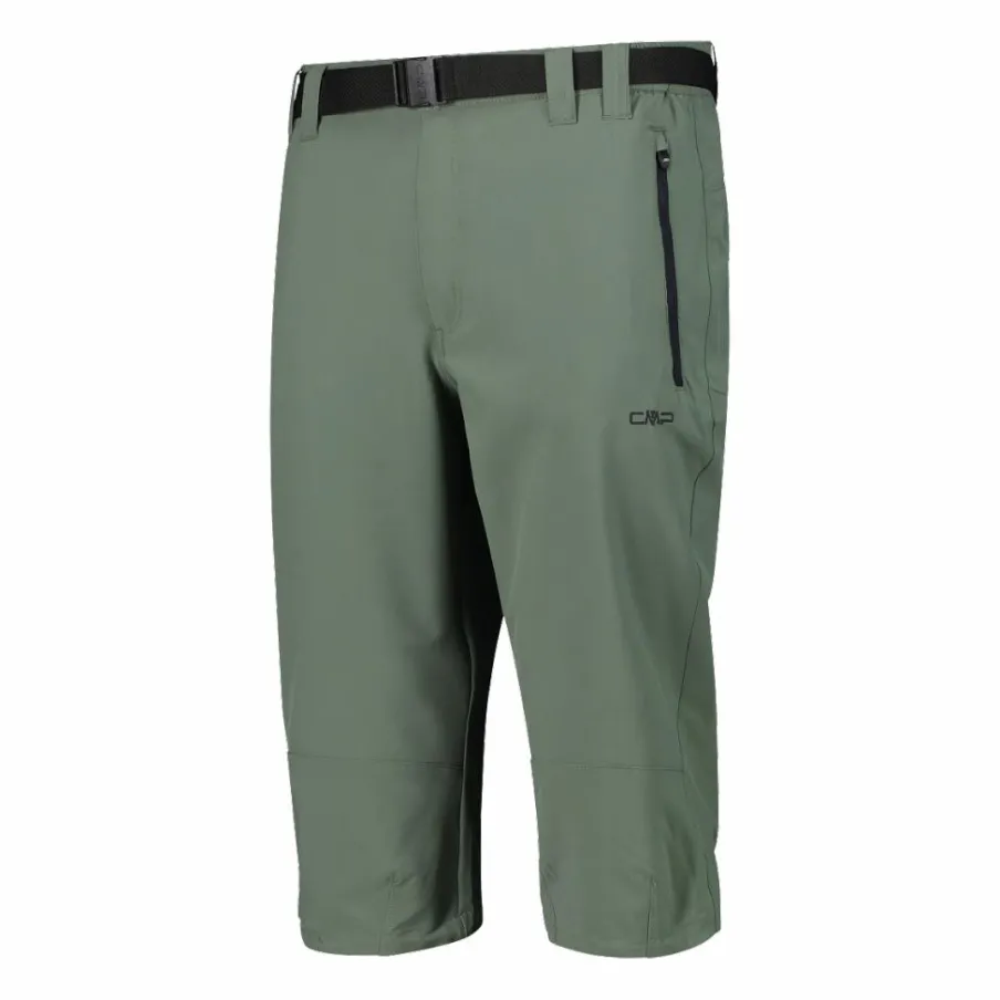 Uomo CMP Pantaloncini|Pantaloni Trekking^Pantaloni Capri in poliestere elasticizzato da uomo