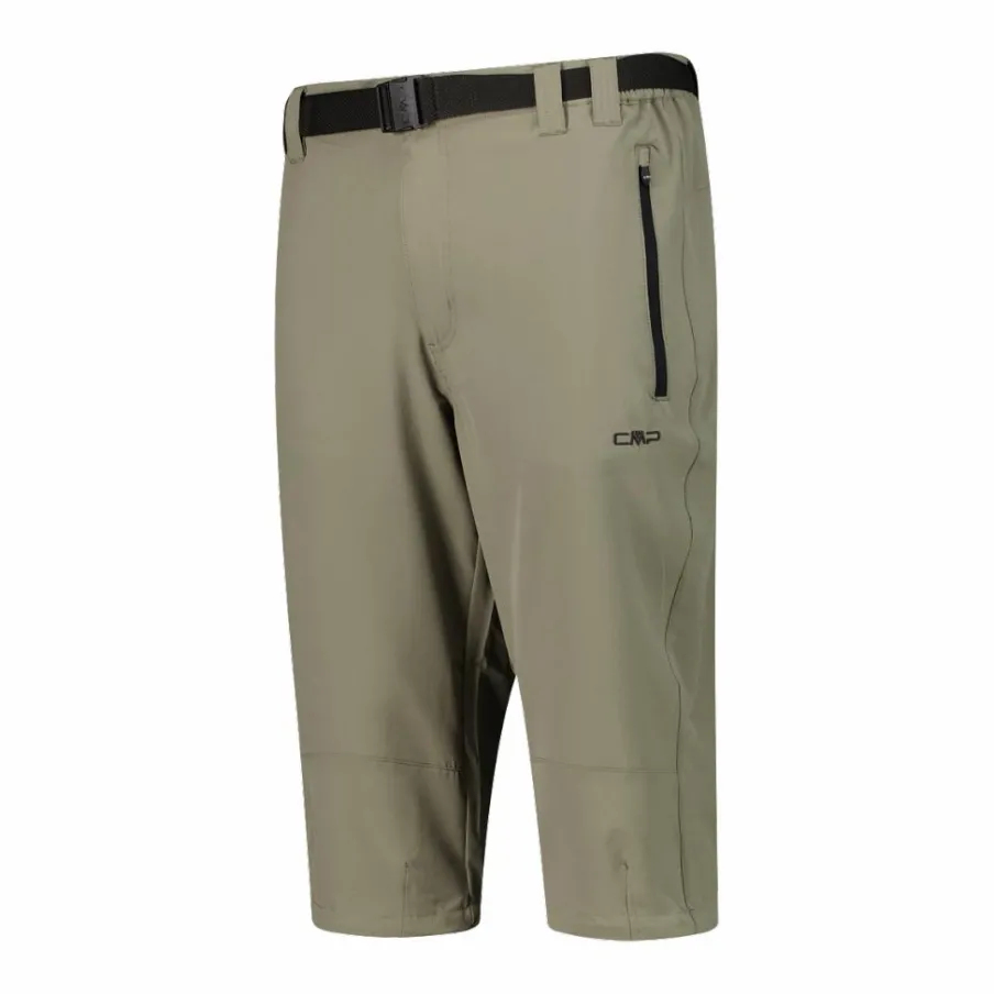 Uomo CMP Pantaloncini|Pantaloni Trekking^Pantaloni Capri in poliestere elasticizzato da uomo
