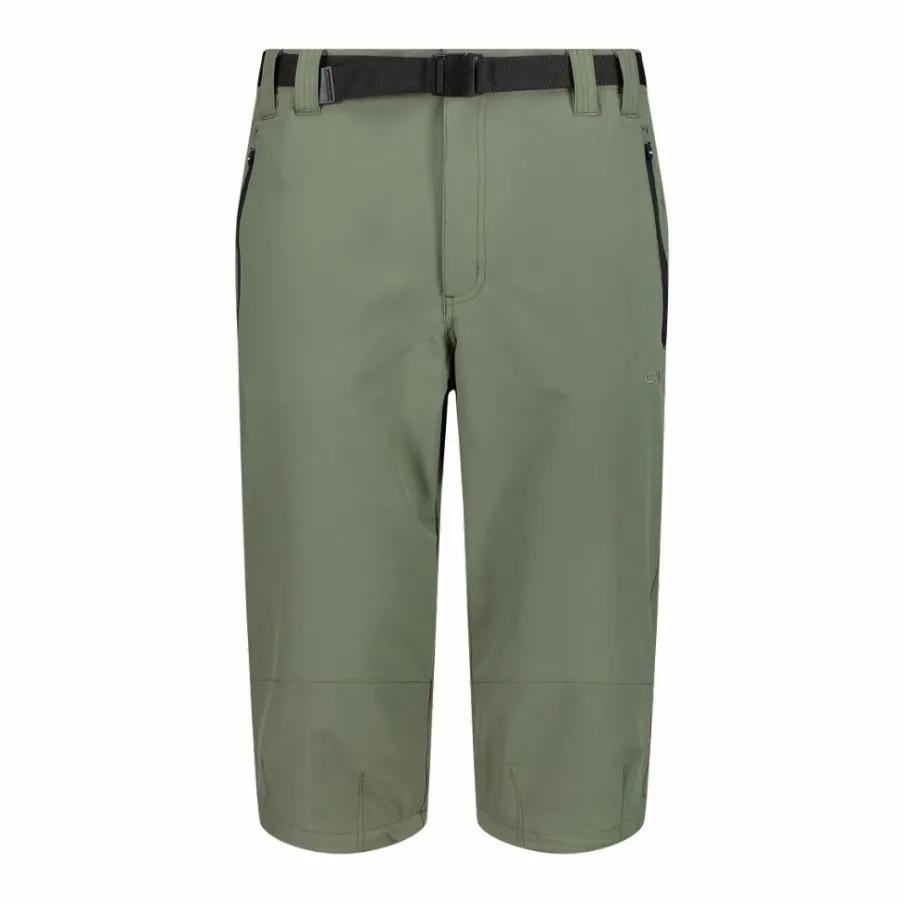 Uomo CMP Pantaloncini|Pantaloni Trekking^Pantaloni Capri in poliestere elasticizzato da uomo