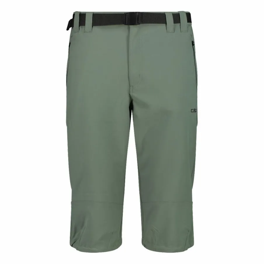 Uomo CMP Pantaloncini|Pantaloni Trekking^Pantaloni Capri in poliestere elasticizzato da uomo