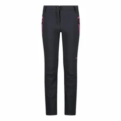 CMP Pantaloni Tecnici^Pantaloni da bambina in softshell slim fit con fondo largo