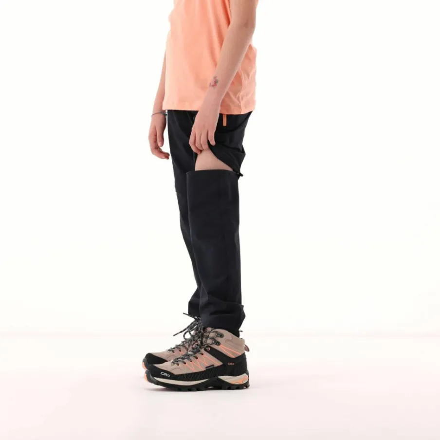 CMP Pantaloni Tecnici^Pantaloni da bambina zip-off tessuto elasticizzato