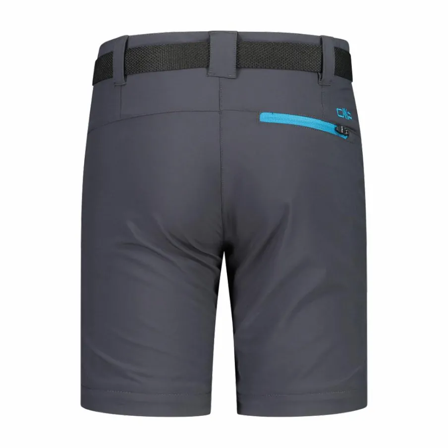 CMP Pantaloni Tecnici^Pantaloni da bambina zip-off tessuto elasticizzato