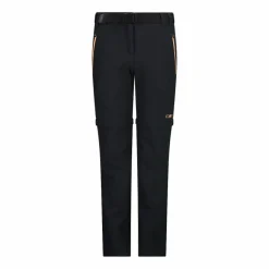 CMP Pantaloni Tecnici^Pantaloni da bambina zip-off tessuto elasticizzato