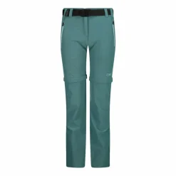 CMP Pantaloni Tecnici^Pantaloni da bambina zip-off tessuto elasticizzato