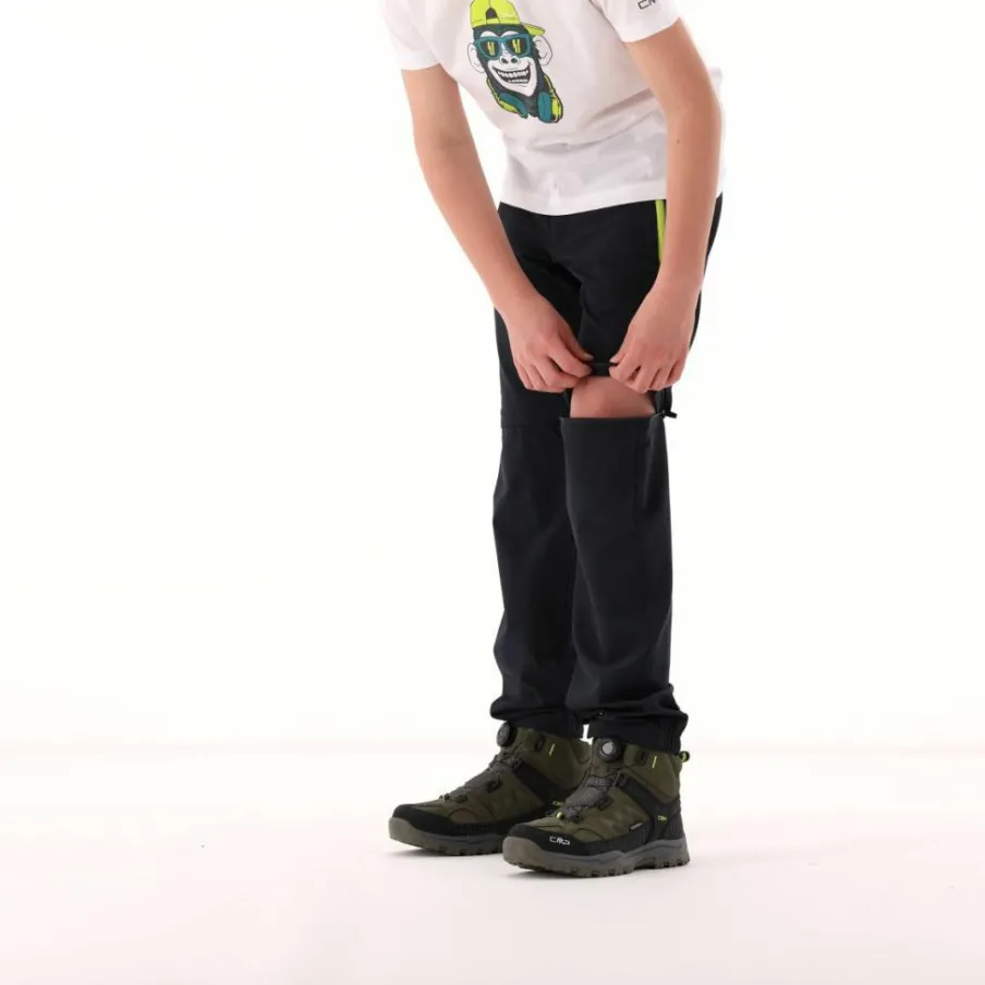 Bambino CMP Pantaloni Tecnici^Pantaloni da bambino zip-off tessuto elasticizzato