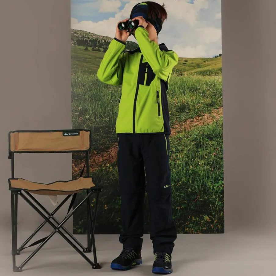 Bambino CMP Pantaloni Tecnici^Pantaloni da bambino zip-off tessuto elasticizzato