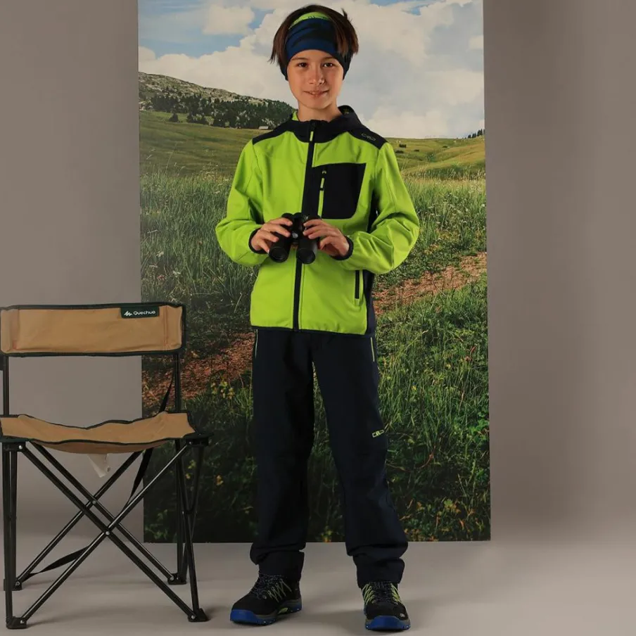 Bambino CMP Pantaloni Tecnici^Pantaloni da bambino zip-off tessuto elasticizzato