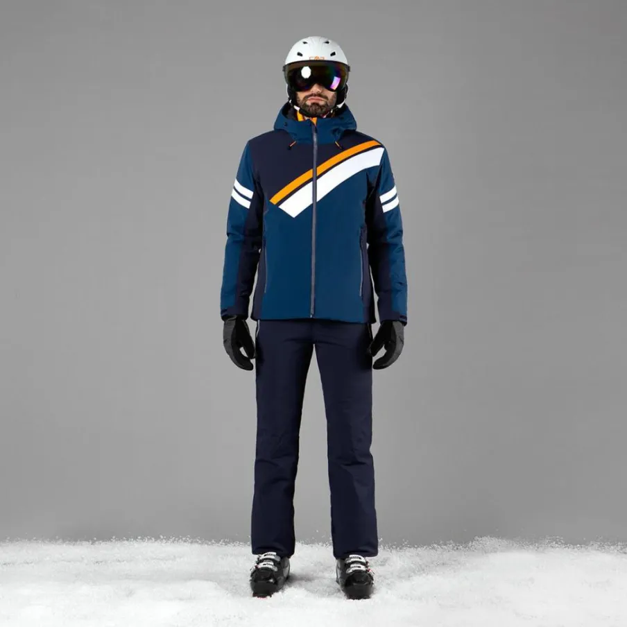 Uomo CMP Pantaloni Sci^Pantaloni elasticizzati da sci tinta unita