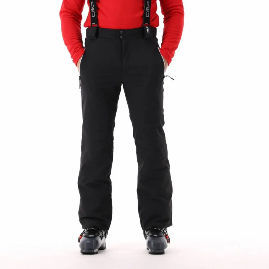 Uomo CMP Pantaloni Sci^Pantaloni elasticizzati da sci tinta unita