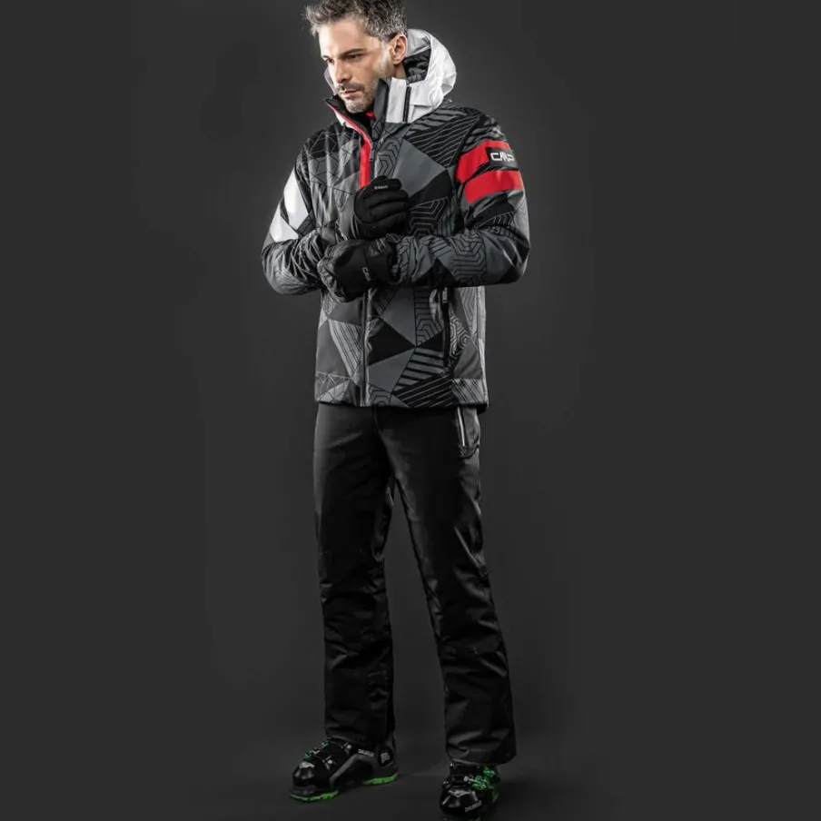 Uomo CMP Pantaloni Sci^Pantaloni elasticizzati da sci tinta unita