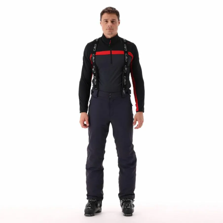 Uomo CMP Pantaloni Sci^Pantaloni elasticizzati da sci tinta unita