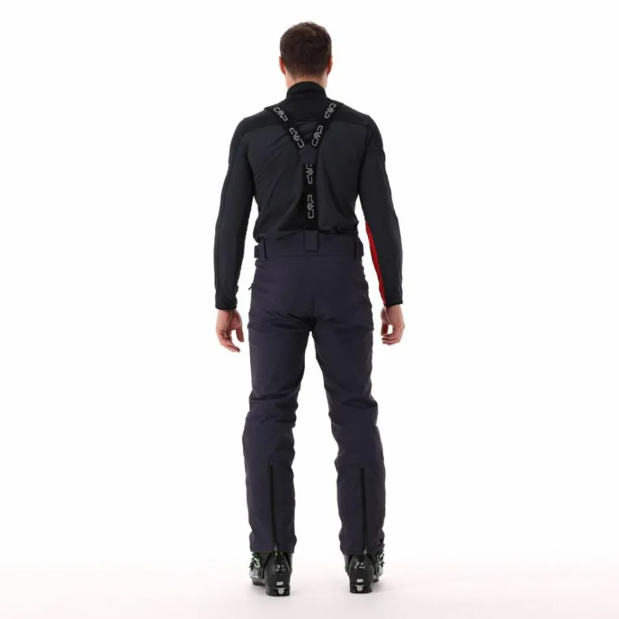 Uomo CMP Pantaloni Sci^Pantaloni elasticizzati da sci tinta unita