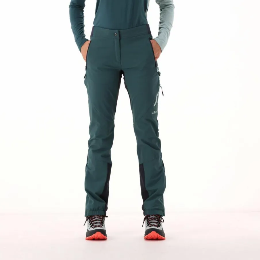 Donna CMP Pantaloni Trekking^Pantaloni ergonomici da donna Unlimitech in ripstop elasticizzato