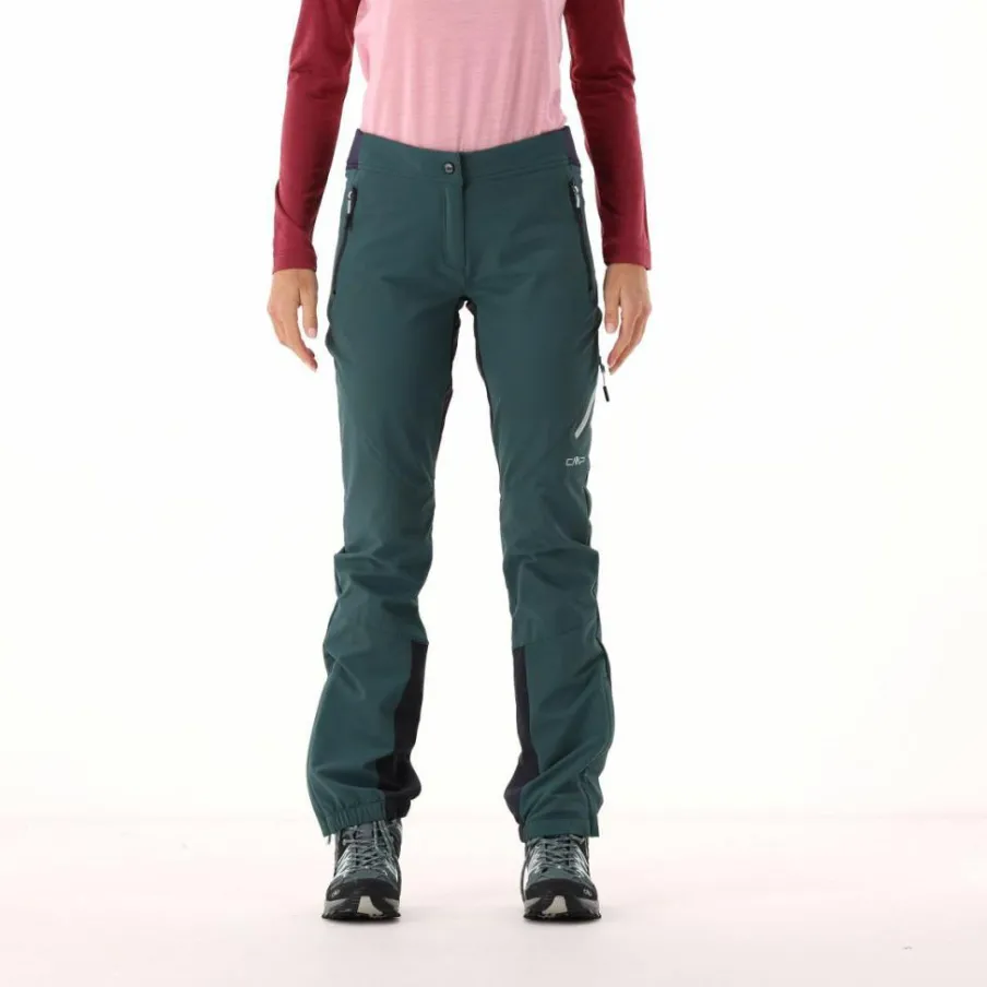 Donna CMP Pantaloni Trekking^Pantaloni ergonomici da donna Unlimitech in ripstop elasticizzato