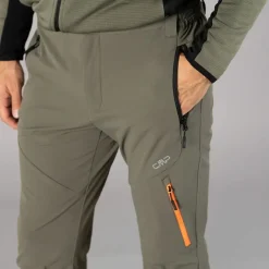 Uomo CMP Pantaloni Trekking^Pantaloni ergonomici da uomo Unlimitech in ripstop elasticizzato