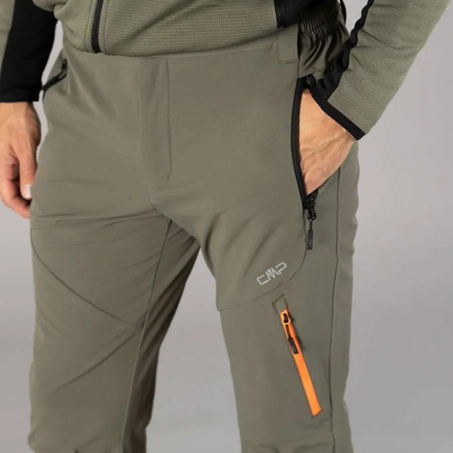 Uomo CMP Pantaloni Trekking^Pantaloni ergonomici da uomo Unlimitech in ripstop elasticizzato