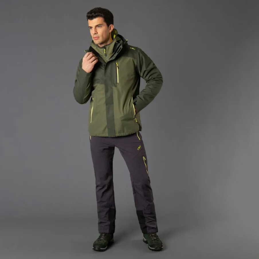 Uomo CMP Pantaloni Trekking^Pantaloni ergonomici da uomo Unlimitech in ripstop elasticizzato