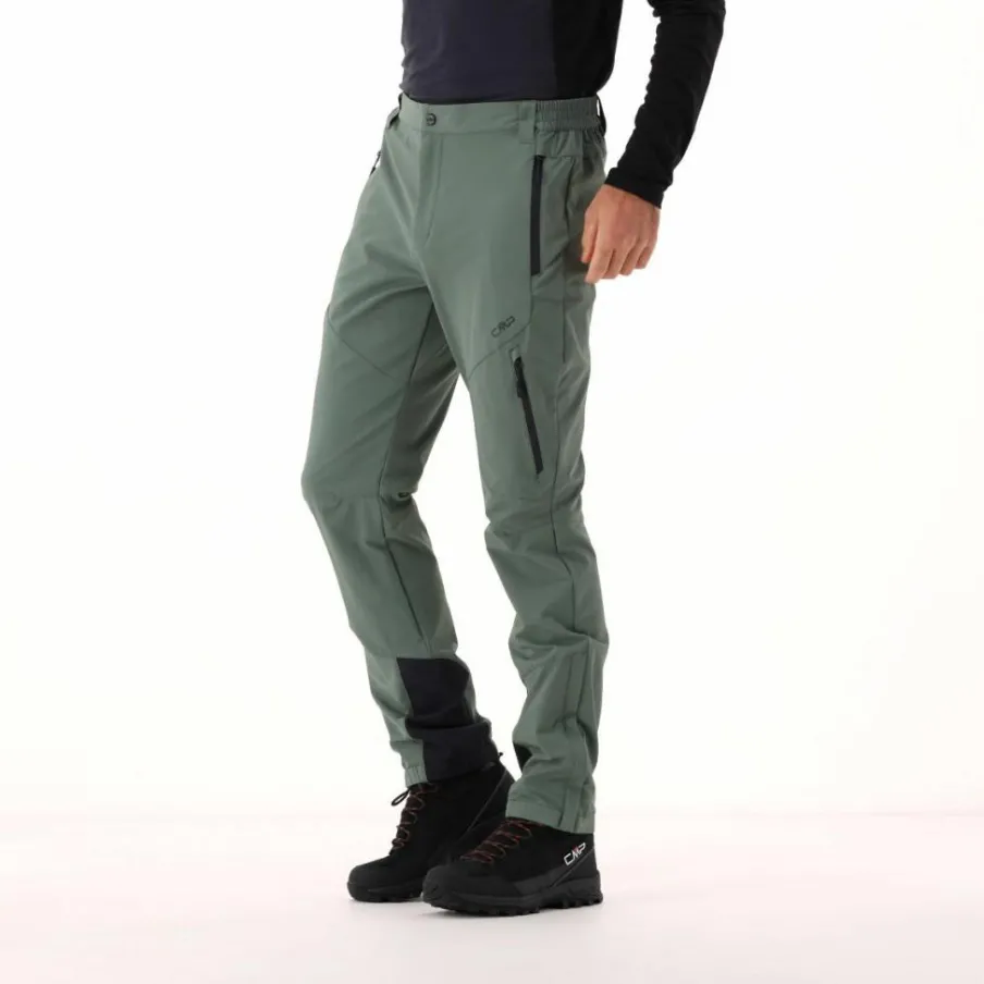 Uomo CMP Pantaloni Trekking^Pantaloni ergonomici da uomo Unlimitech in ripstop elasticizzato