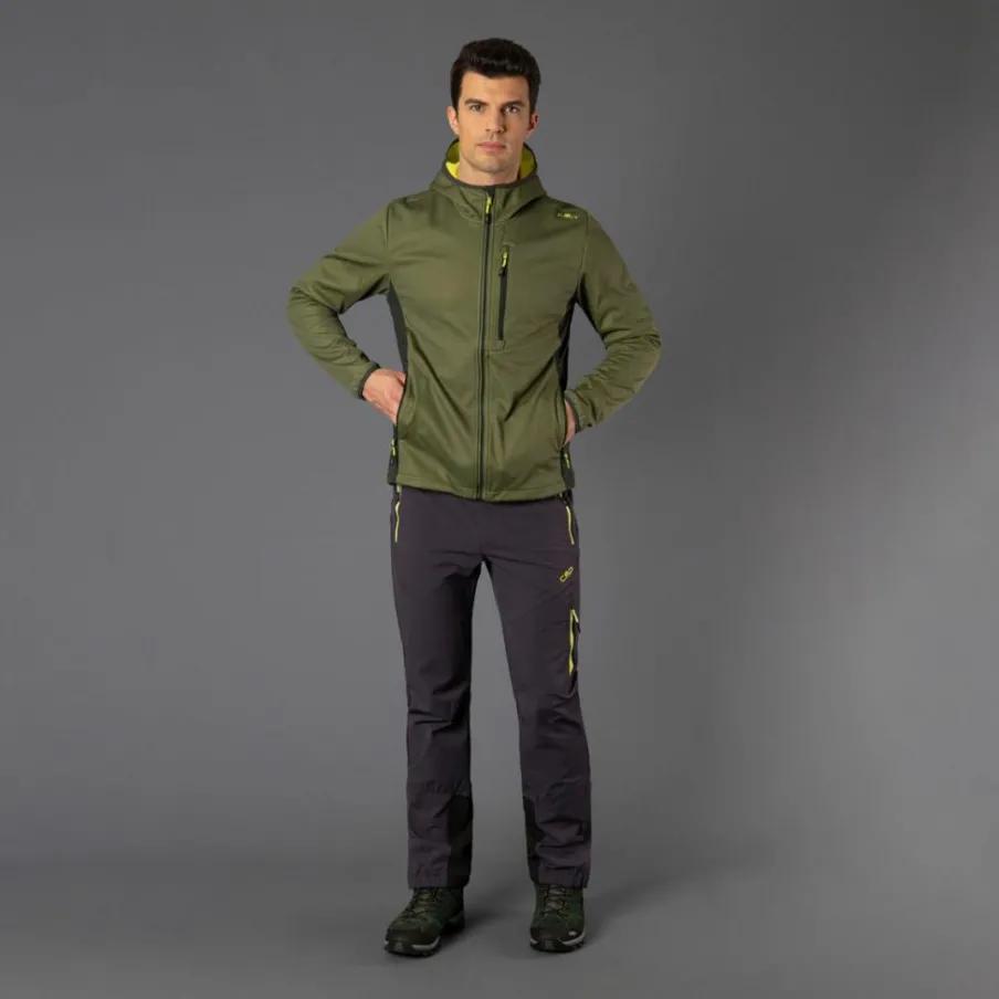 Uomo CMP Pantaloni Trekking^Pantaloni ergonomici da uomo Unlimitech in ripstop elasticizzato