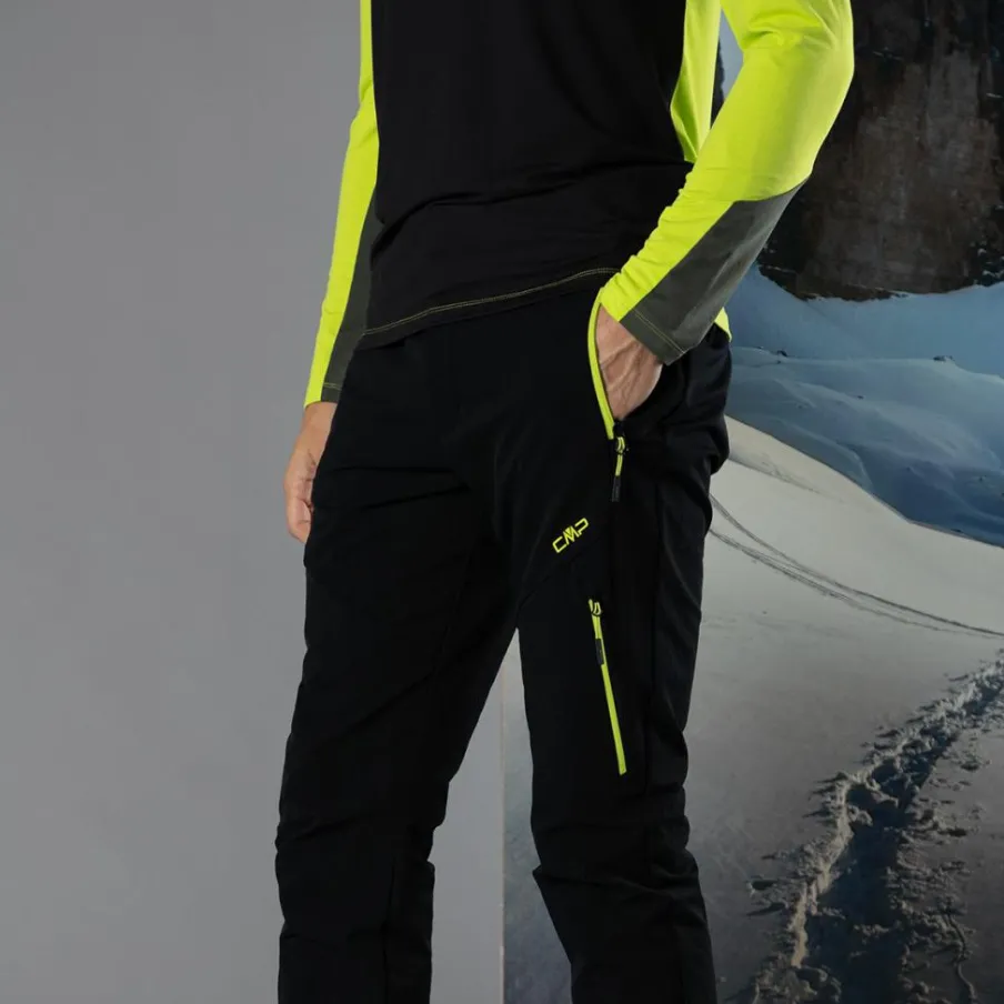 Uomo CMP Pantaloni Trekking^Pantaloni ergonomici da uomo Unlimitech in ripstop elasticizzato