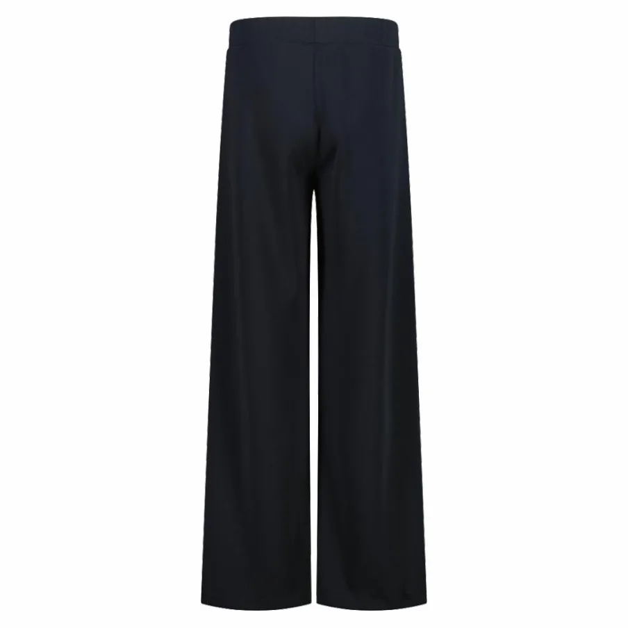 Donna CMP Pantaloni Tuta^Pantaloni lunghi da donna a gamba larga con finitura in modal satinato