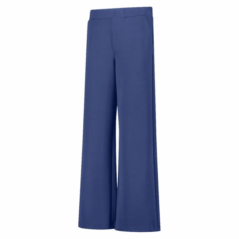Donna CMP Pantaloni Tuta^Pantaloni lunghi da donna a gamba larga con finitura in modal satinato