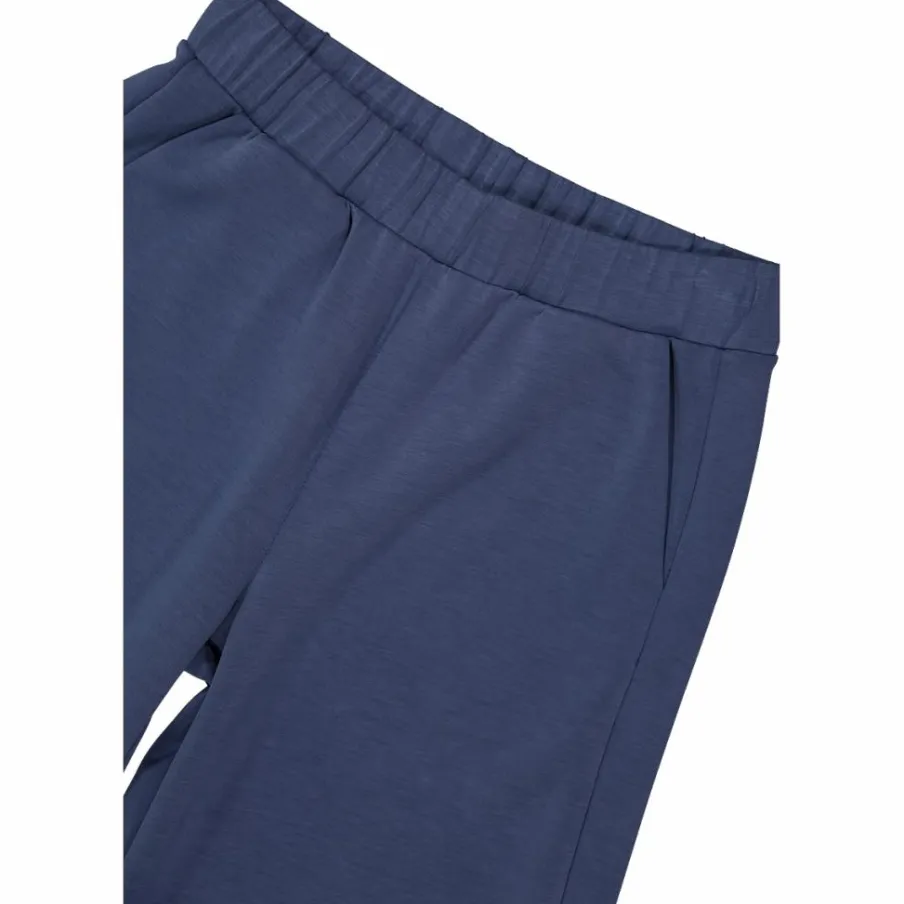 Donna CMP Pantaloni Tuta^Pantaloni lunghi da donna a gamba larga con finitura in modal satinato