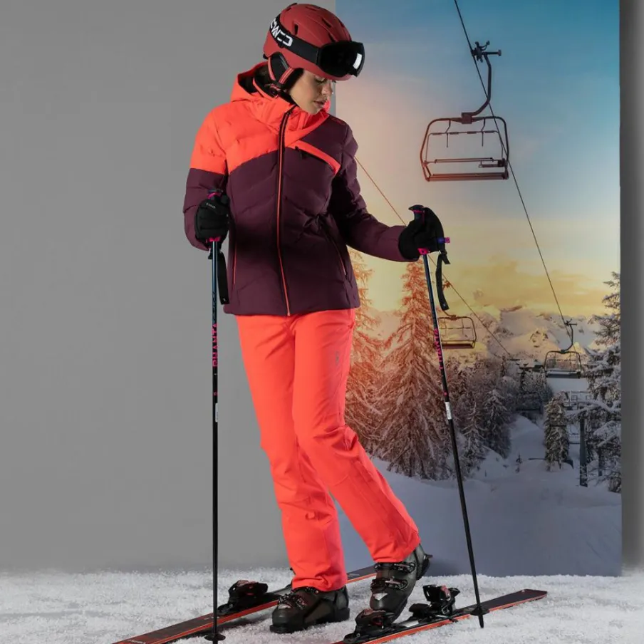 Donna CMP Pantaloni Sci^Pantaloni sci elasticizzati Clima Protect da donna