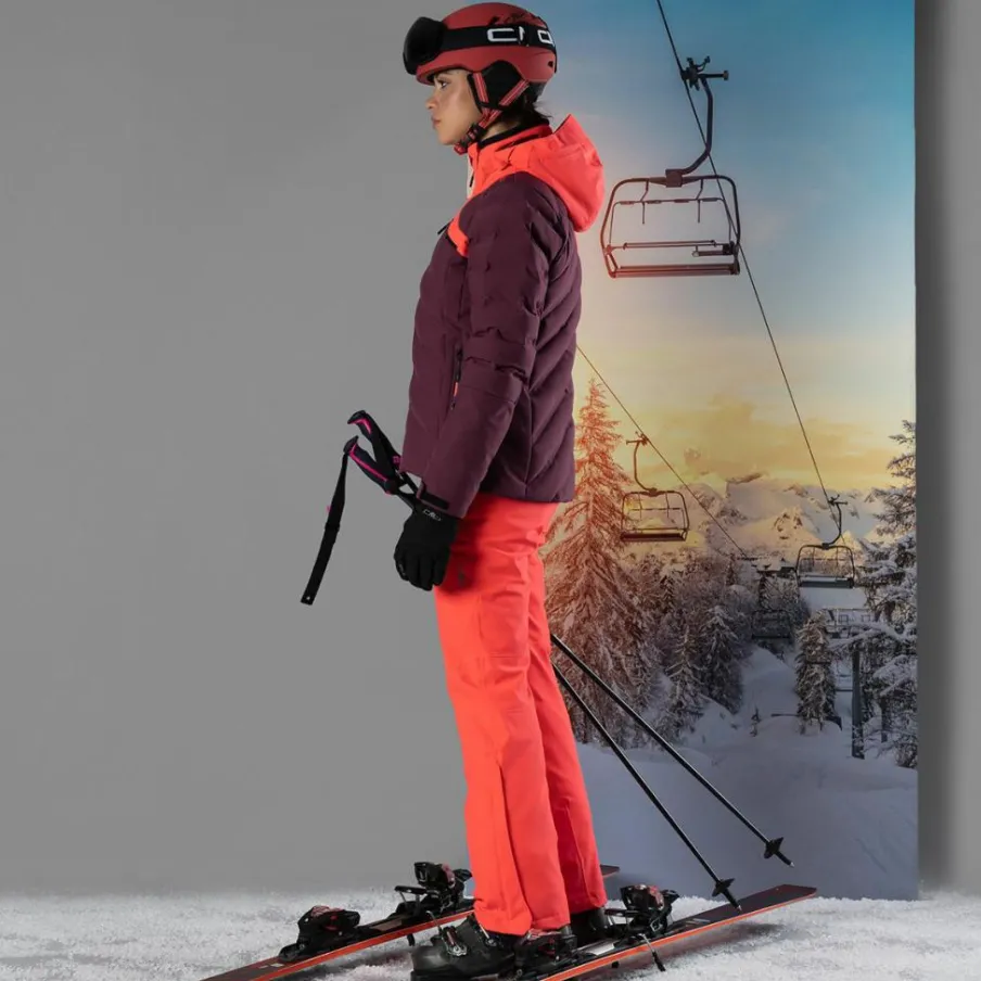 Donna CMP Pantaloni Sci^Pantaloni sci elasticizzati Clima Protect da donna