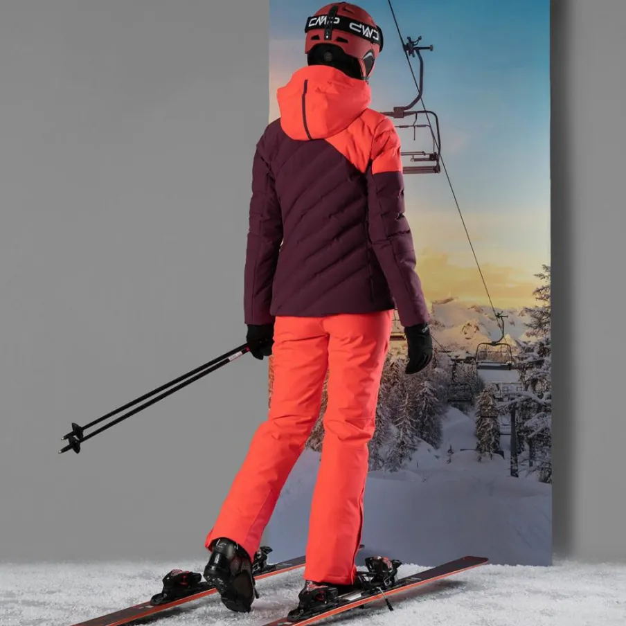 Donna CMP Pantaloni Sci^Pantaloni sci elasticizzati Clima Protect da donna