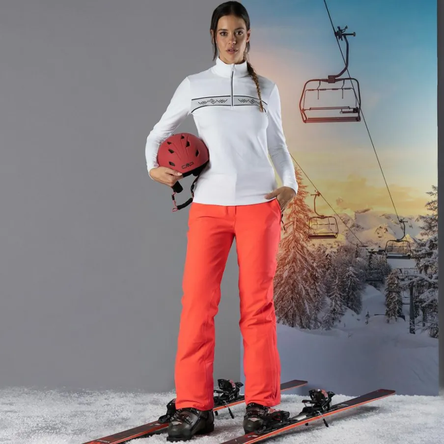 Donna CMP Pantaloni Sci^Pantaloni sci elasticizzati Clima Protect da donna